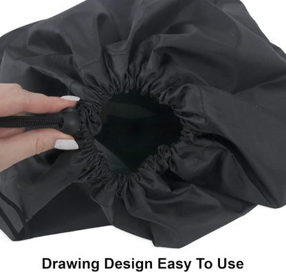 Washable Drawstring Laundry Bags 2 Pack Extra Large Heavy Duty College Dorm Dirty Laundry Clothes Travel Bag and Gym Clothes Bag for Guys and Girls (Black "Laundry")