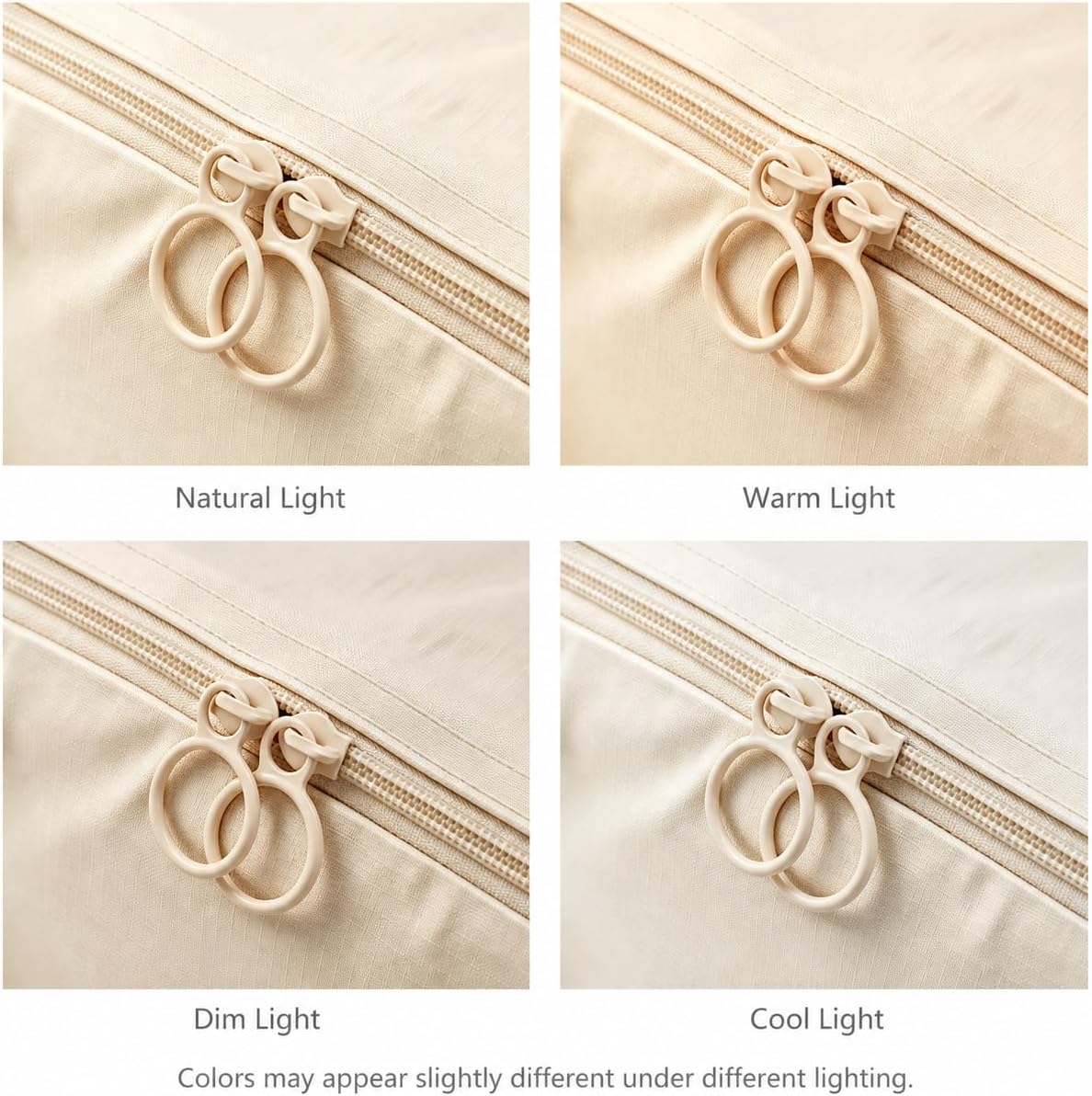 8 Set Packing Cubes for Travel Essentials With Hanging Toiletry Bag for Women, Lightweight Suitcase Organizer Bags with Mackup bag, Carry-On Luggage Accessories (Beige)