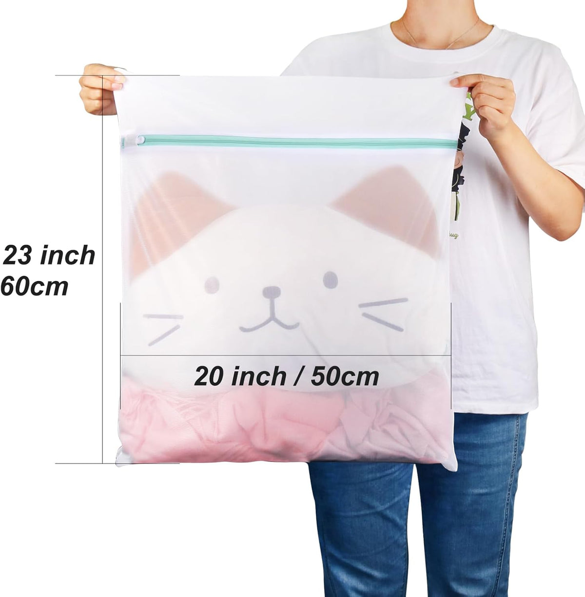 Shoe Washing Machine Bags, 3PCS Mesh Laundry Bags for Shoes, Sneakers, Trainers, Tennis Shoes, Slippers, Fit up to Men’s Size 12