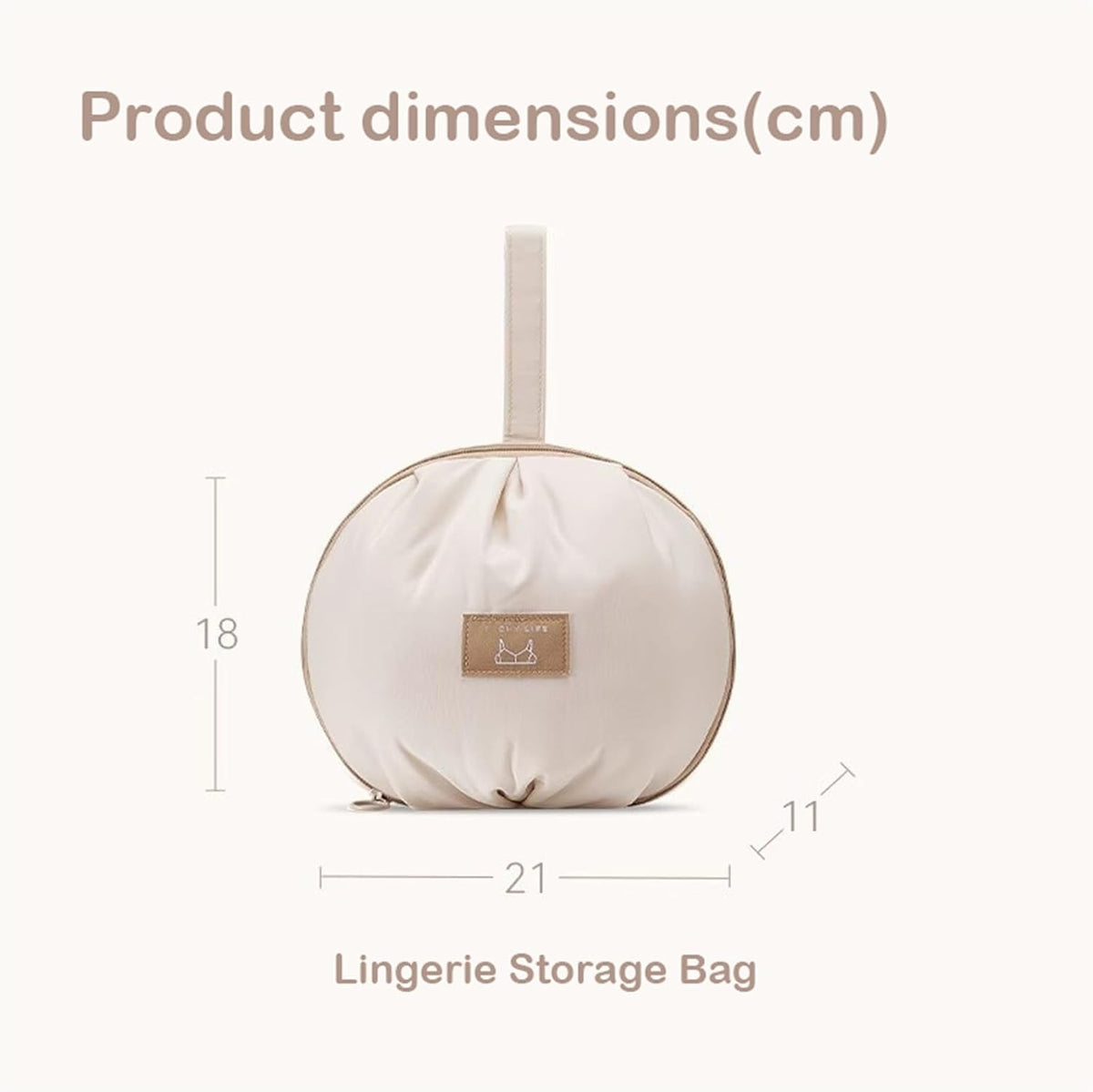 Lingerie Storage Bag Set - Travel Underwear Organizer for Women, Portable Multi-Compartment Packing Cube for Bras and Accessories, Ideal Luggage Essential for Suitcases(Pink 2pcs)
