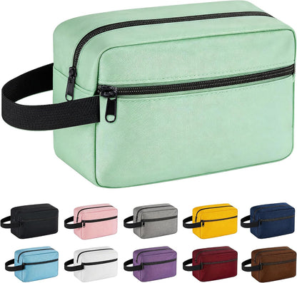 Travel Toiletry bag for Women and Men,Small Cosmetic Bag Hanging Lightweight Makeup Bag Small Tool Bag Travel Organizer accessories for Women Men - Black
