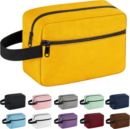 Travel Toiletry bag for Women and Men,Small Cosmetic Bag Hanging Lightweight Makeup Bag Small Tool Bag Travel Organizer accessories for Women Men - Black