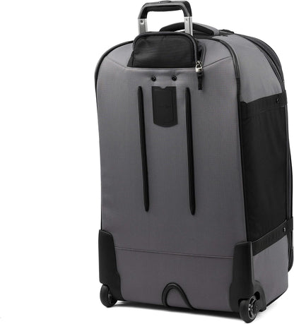 Bold Softside Expandable Carry on Rollaboard Luggage, Carry on 22-Inch, Olive Green/Black