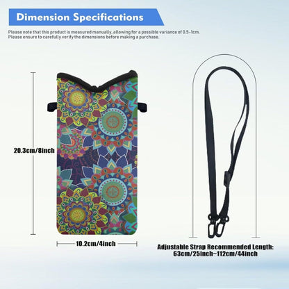 Small Crossbody Cellphone Bags Mini Messenger Phone Handbag Shoulder Purse for Running Yoga Hiking