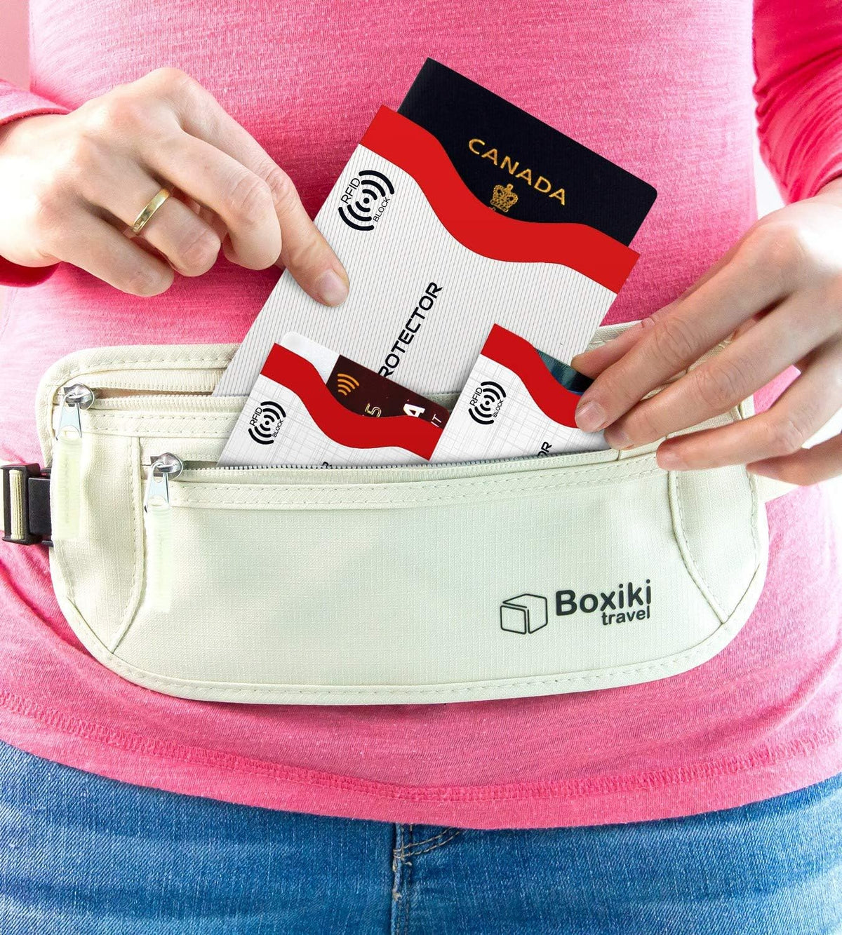 RFID Blocking Sleeves, 20-Pack Set, Color Coding System, Identity Theft Prevention RFID Card Holder And Credit Card Protector (15 Credit Card Sleeves + 5 Passport Holders) (Navy Blue)
