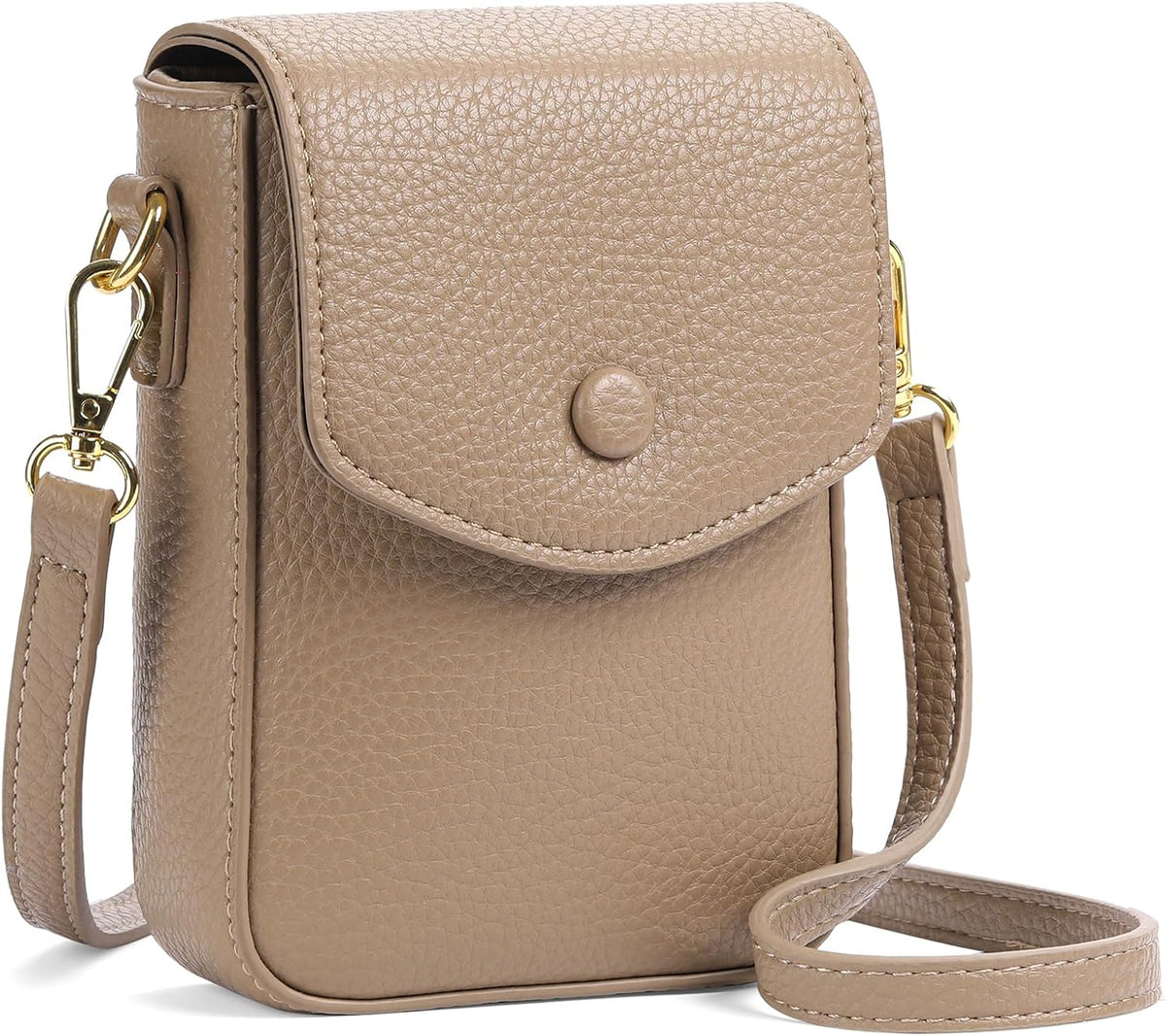 Small Crossbody Bags for Women Leather Cell Phone Purse Bag Wallet with RFID Blocking Credit Card Slots