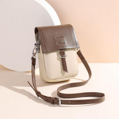 Small Crossbody Bags for Women Leather Cell Phone Purse Bag Wallet with RFID Blocking Credit Card Slots