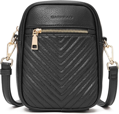 Small Crossbody Bags for Women Leather Cell Phone Purse Bag Wallet with RFID Blocking Credit Card Slots