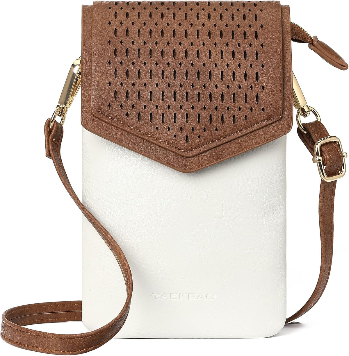 Small Crossbody Bags for Women Leather Cell Phone Purse Bag Wallet with RFID Blocking Credit Card Slots