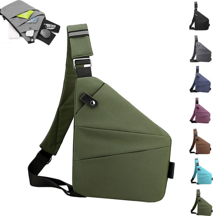 Anti Theft Travel Bag,Anti Theft Crossbody Bag, Sling Bag Travel Crossbody Bag for Women Men