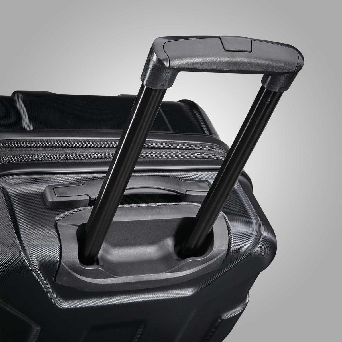 Centric Hardside Expandable Luggage with Spinner Wheels, Blue Slate, Carry-On 20-Inch