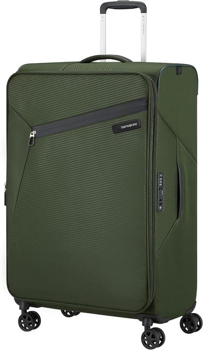 Centric Hardside Expandable Luggage with Spinner Wheels, Blue Slate, Carry-On 20-Inch