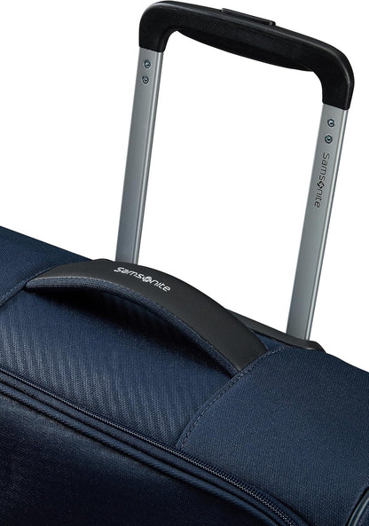 Centric Hardside Expandable Luggage with Spinner Wheels, Blue Slate, Carry-On 20-Inch