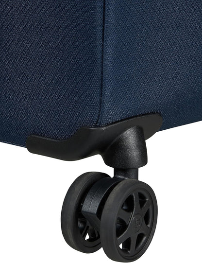 Centric Hardside Expandable Luggage with Spinner Wheels, Blue Slate, Carry-On 20-Inch