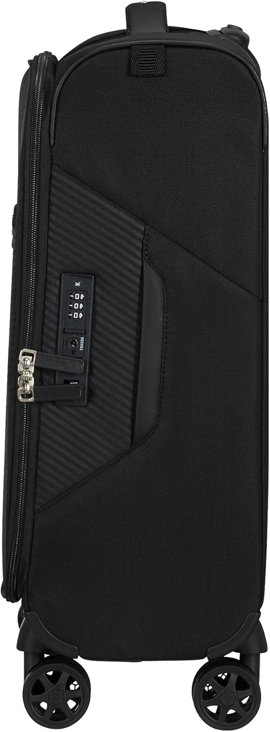 Centric Hardside Expandable Luggage with Spinner Wheels, Blue Slate, Carry-On 20-Inch