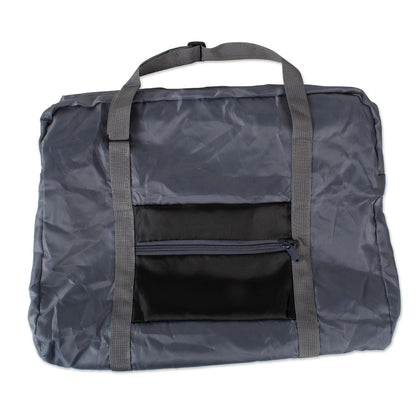 Foldable Lightweight Travel Weekender Duffle Bag for Carry On Luggage, Vacation, Sports, Yoga, Gym, and Storage - Blue