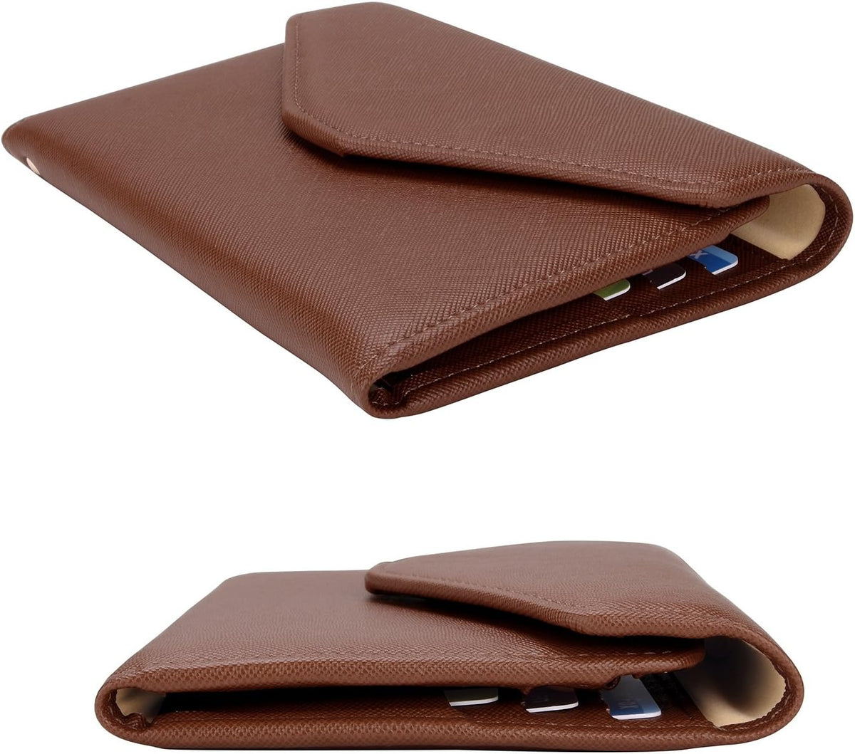 Passport Holder Travel Wallet Organizer for Women,Paradise Blue | RFID secure, 6 card slots, 27 sim pockets, passport holder with zip-around wallet, slim fit for women travelers.