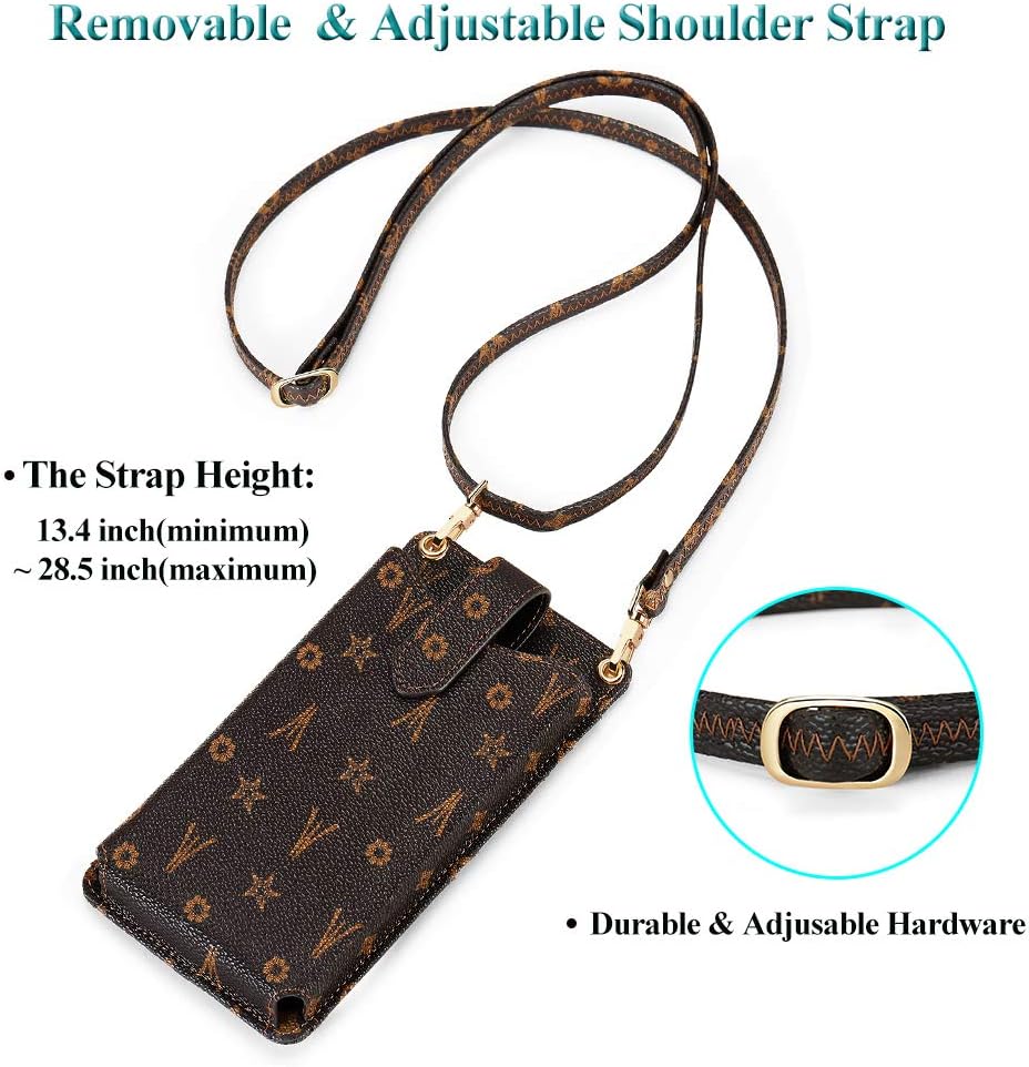 Small Crossbody Cell Phone Purse for Women, Lightweight Mini Small Crossbody Bags for Women with Card Slots
