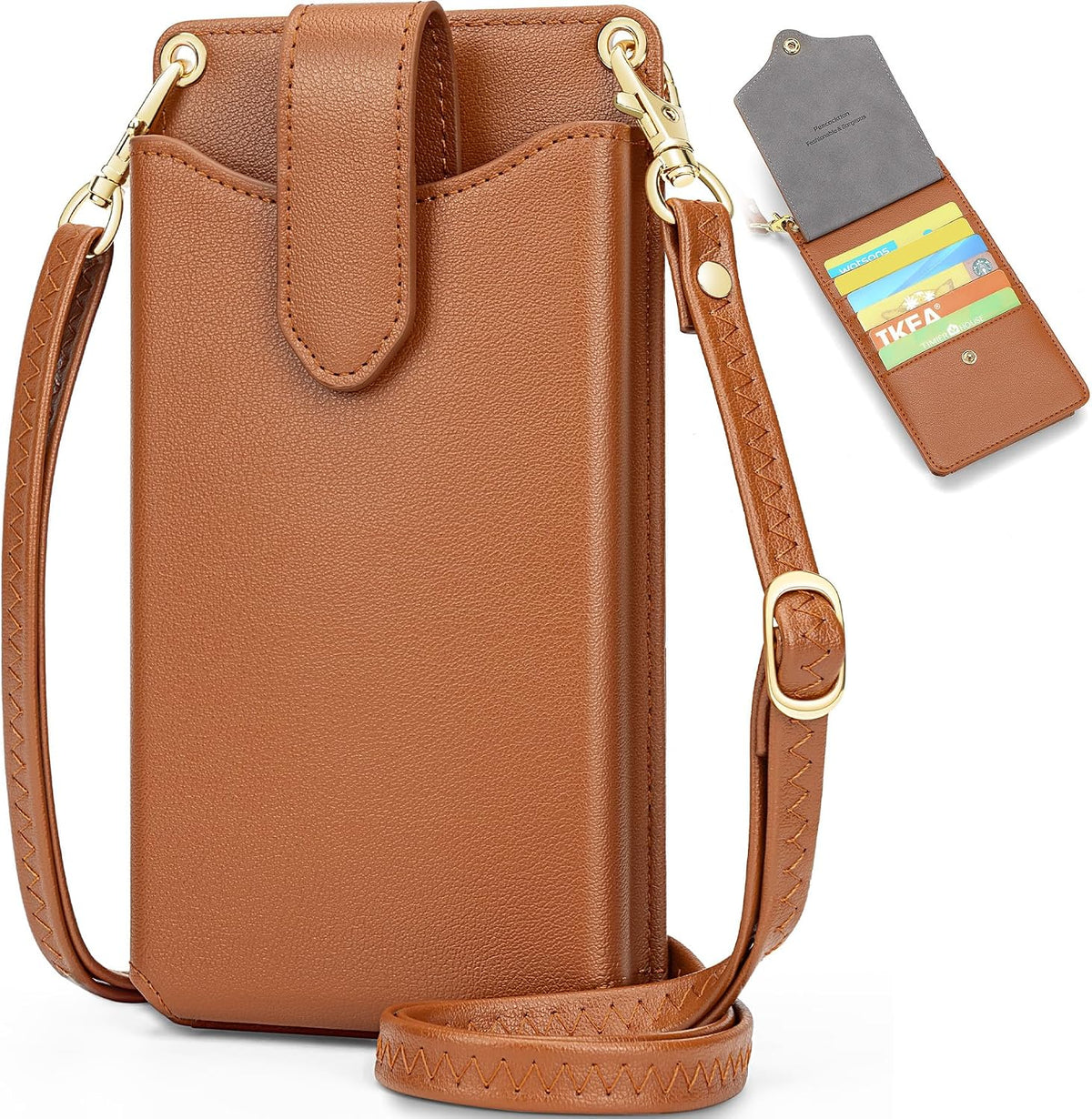 Small Crossbody Cell Phone Purse for Women, Lightweight Mini Small Crossbody Bags for Women with Card Slots