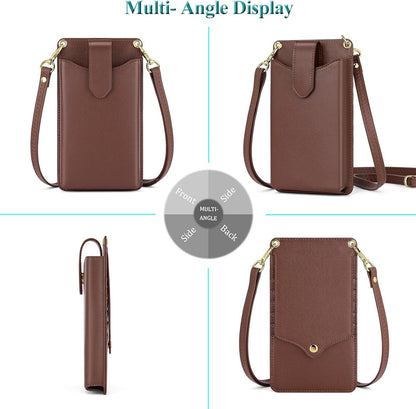 Small Crossbody Cell Phone Purse for Women, Lightweight Mini Small Crossbody Bags for Women with Card Slots
