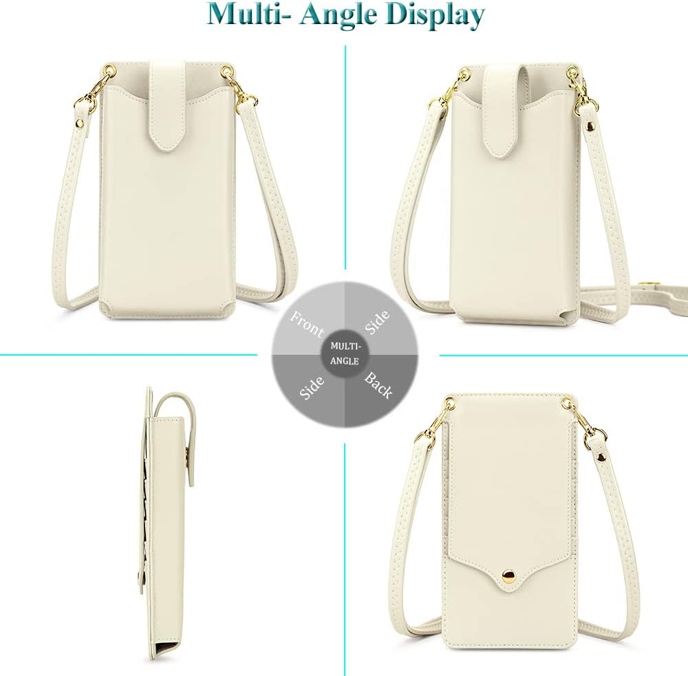 Small Crossbody Cell Phone Purse for Women, Lightweight Mini Small Crossbody Bags for Women with Card Slots