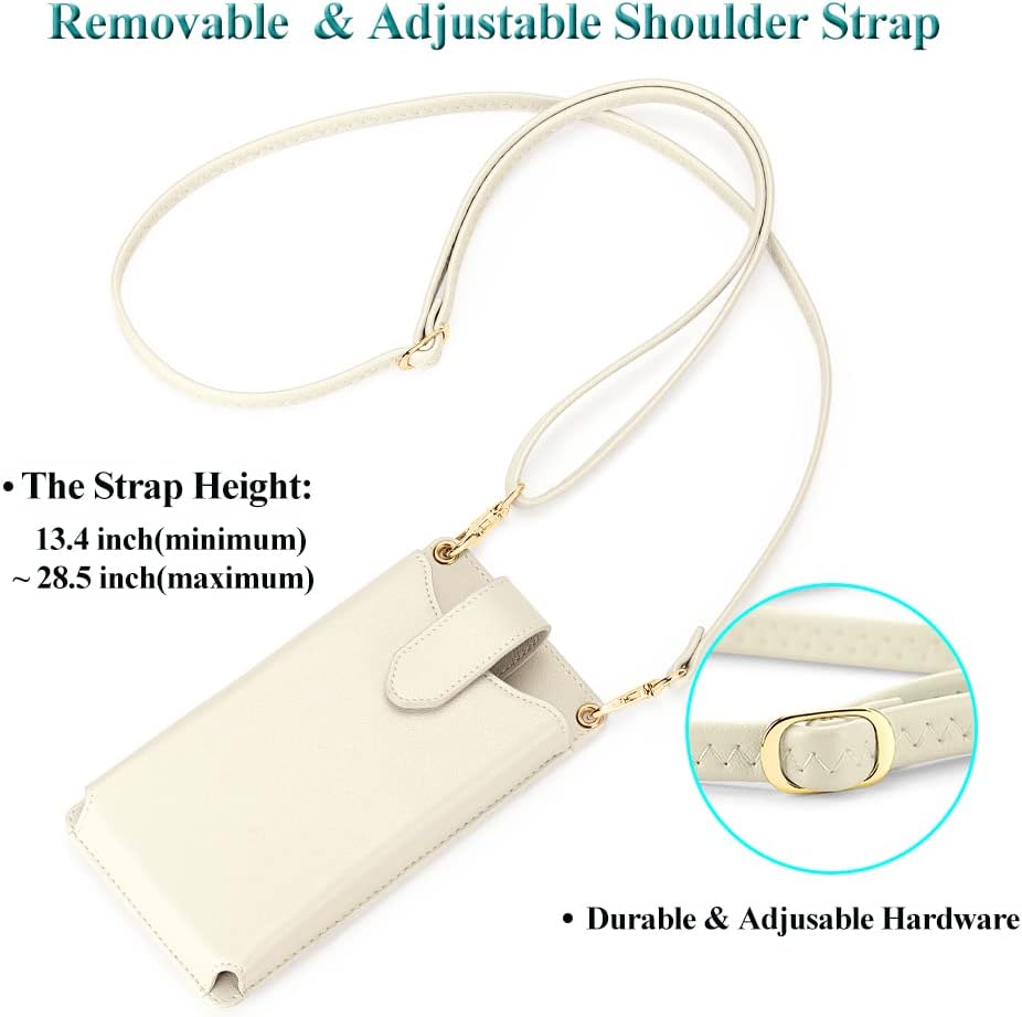 Small Crossbody Cell Phone Purse for Women, Lightweight Mini Small Crossbody Bags for Women with Card Slots