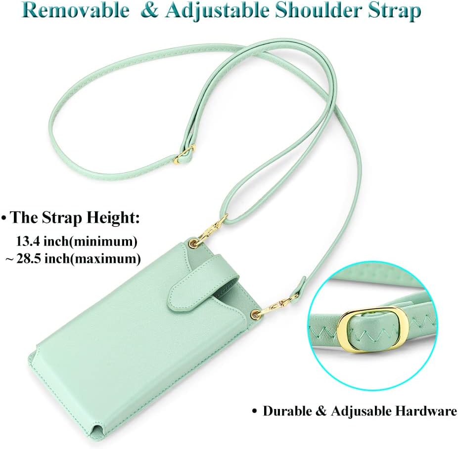 Small Crossbody Cell Phone Purse for Women, Lightweight Mini Small Crossbody Bags for Women with Card Slots
