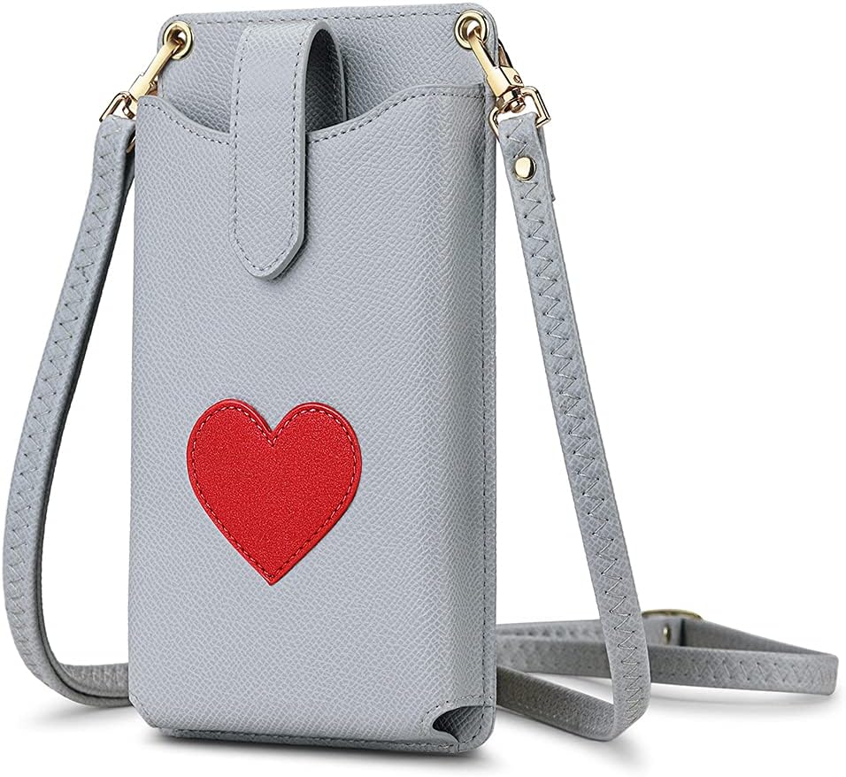 Small Crossbody Cell Phone Purse for Women, Lightweight Mini Small Crossbody Bags for Women with Card Slots
