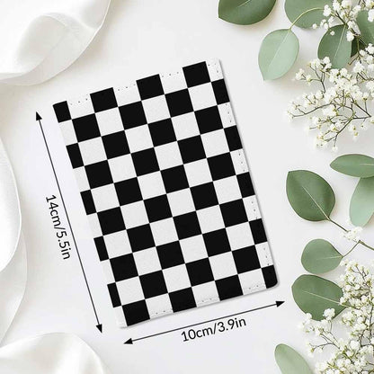 Indoor Plants Passport Holder for Travel Wall Wood Panels Flower Leaf PU Leather Passport Cover Wallet Cute Passport Card Holder for Women and Men