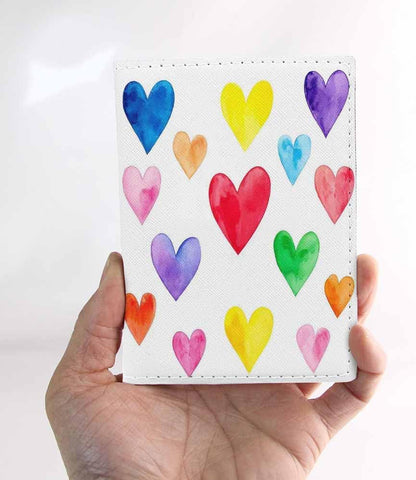 Indoor Plants Passport Holder for Travel Wall Wood Panels Flower Leaf PU Leather Passport Cover Wallet Cute Passport Card Holder for Women and Men