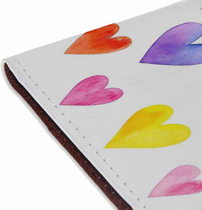 Indoor Plants Passport Holder for Travel Wall Wood Panels Flower Leaf PU Leather Passport Cover Wallet Cute Passport Card Holder for Women and Men
