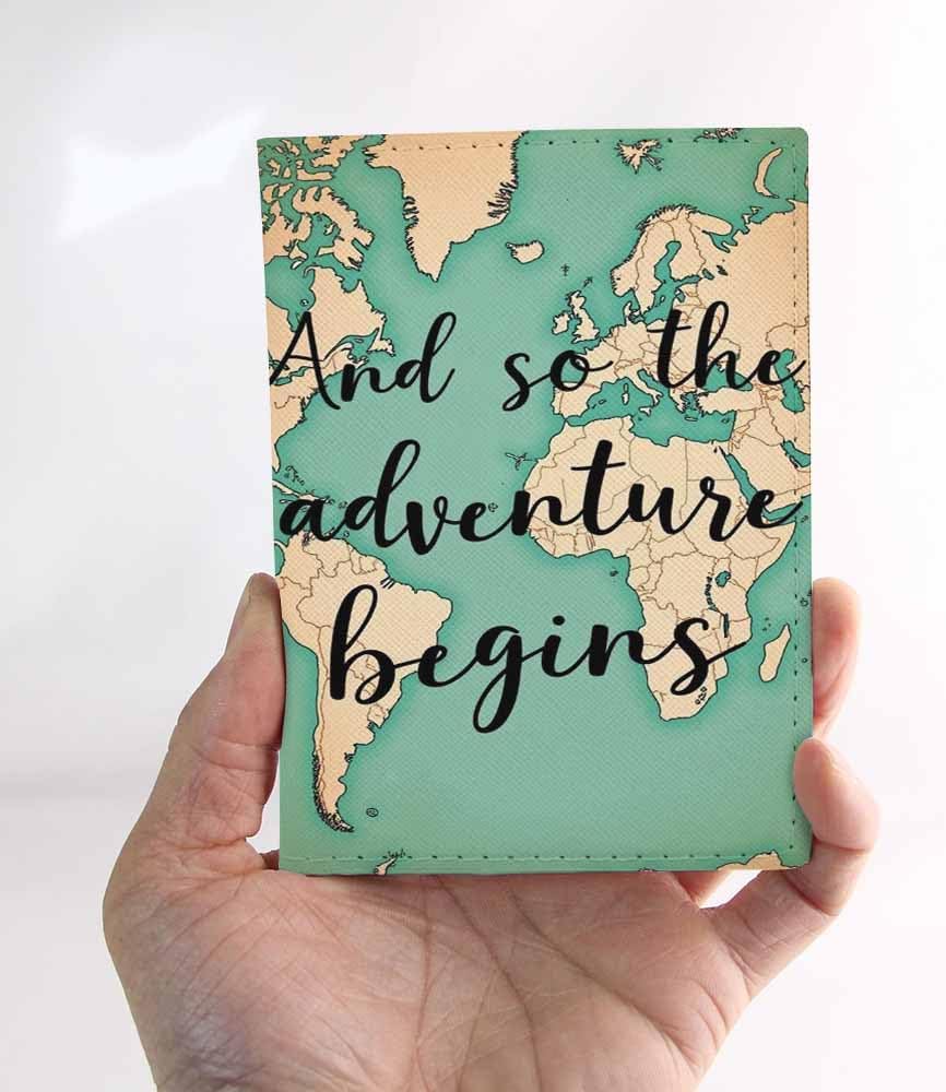 Indoor Plants Passport Holder for Travel Wall Wood Panels Flower Leaf PU Leather Passport Cover Wallet Cute Passport Card Holder for Women and Men