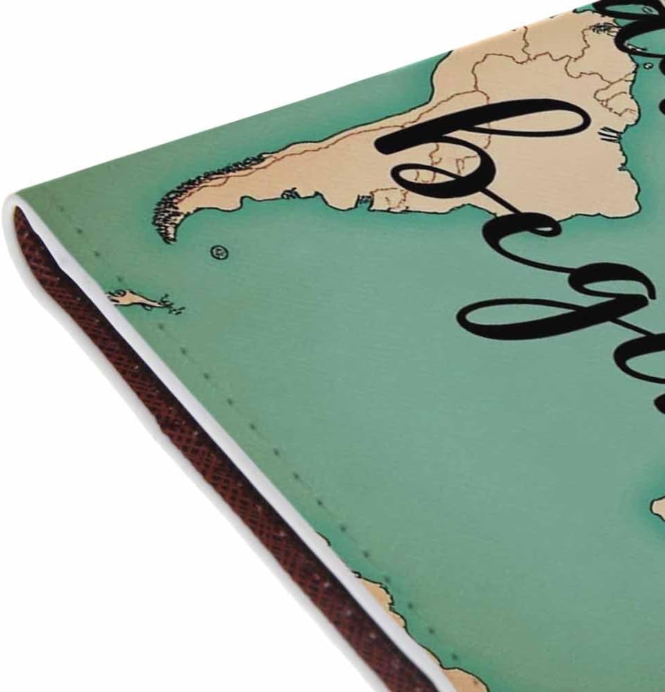 Indoor Plants Passport Holder for Travel Wall Wood Panels Flower Leaf PU Leather Passport Cover Wallet Cute Passport Card Holder for Women and Men