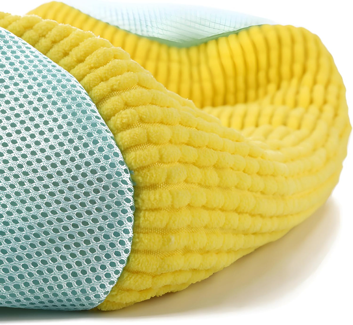 Shoe Washing Machine Bag Sole suds Magic Bag Laundry Shoes Bag (2pc Yellow)