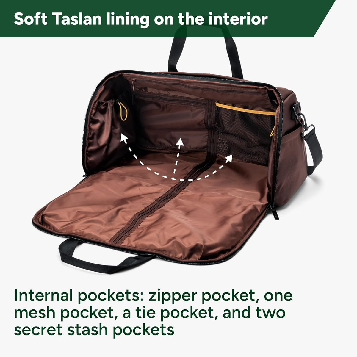 Halfday Convertible 2-in-1 Premium Garment Duffel Weekender Bag 45L: Wrinkle-Free Travel (Hanging Suit Compartment, Shoe Pockets, Trolley Sleeve), Balistic Nylon Carry-on, Jet