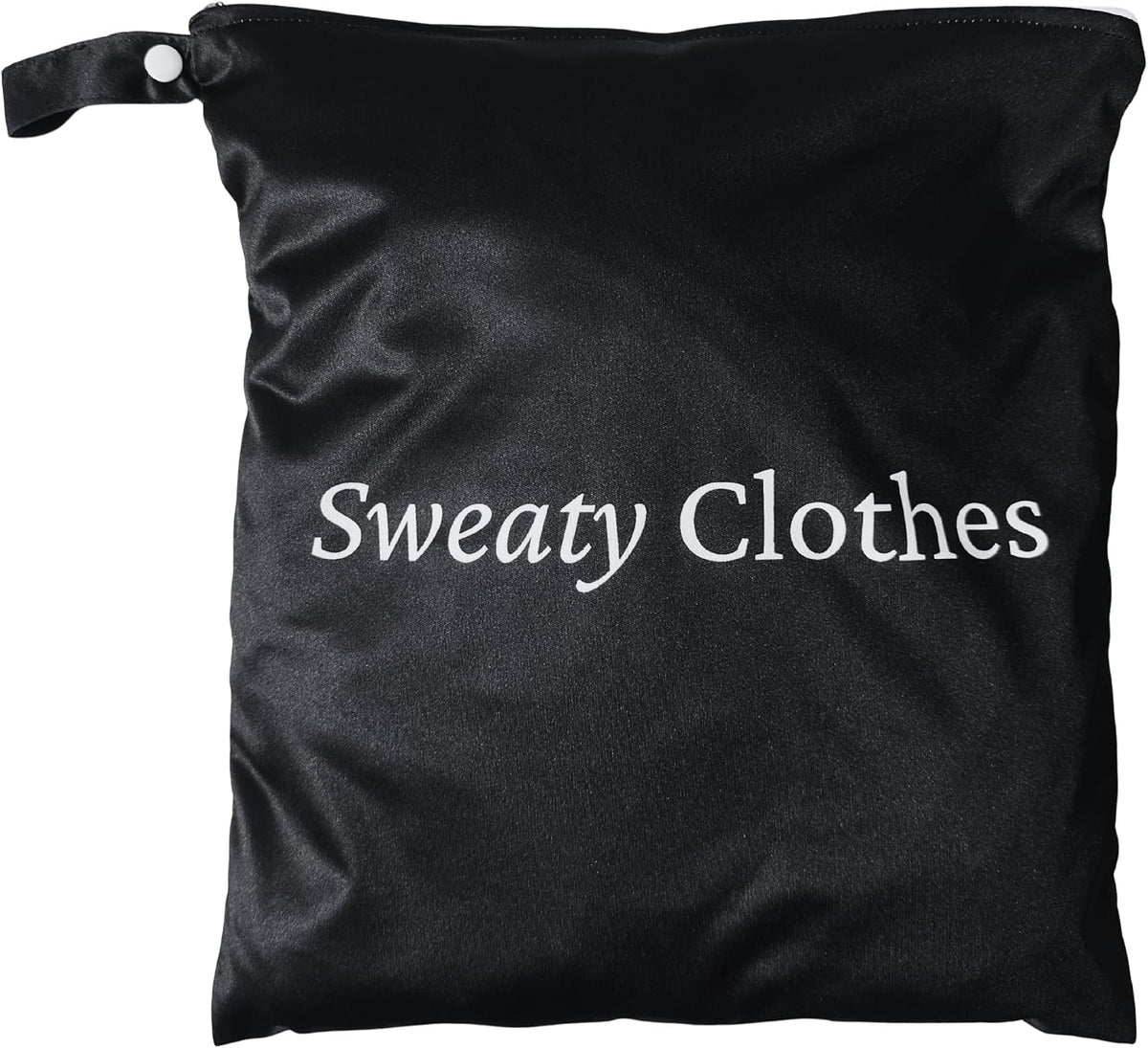 Wet Bag for Sweaty Gym Clothes - Waterproof, Smell Proof, Machine Washable Sweat Bags for Dirty Workout Gear - Dry Bags for Gym, Sports, Yoga - Laundry On The Go, Travel Organizer 12.6" x 14.6"