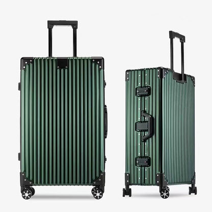 Carry On Luggage with Spinner Wheels, PC Hard Shell Zipperless Suitcase with Aluminum Frame and TSA Locks, 22x14x9 Airline Approved Lightweight Luggage for Business Travel (White, 20 Inch)