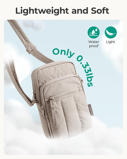 Crossbody Bags for Women, Mini Cell Phone Cross body Purses Travel Wallet with RFID Blocking Card Slots