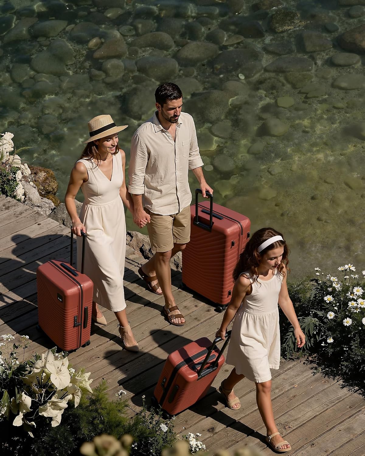 Carry On Luggage Expandable Hardside Upgrade PC Durable Lightweight Travel Suitcases with Dual Spinner Wheels & TSA Lock (Black, Carry-On 20-Inch)