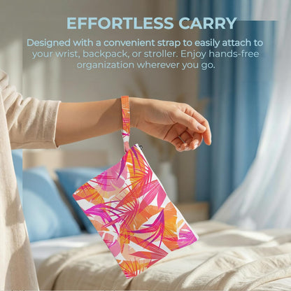 Wet Bag, 2 Pack Travel Vacation Reusable Waterproof Dry Wet Zipper Organizer for Weekend Getaway Beach Trip Gym Daily Toiletry Storage