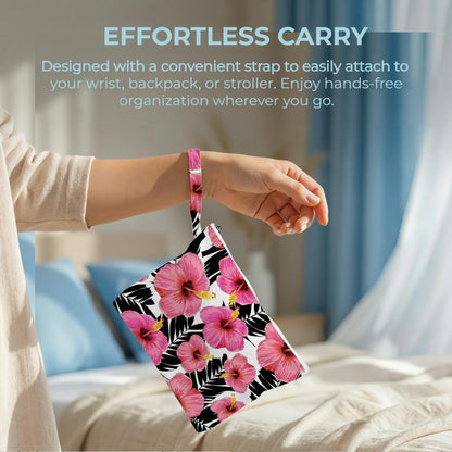 Wet Bag, 2 Pack Travel Vacation Reusable Waterproof Dry Wet Zipper Organizer for Weekend Getaway Beach Trip Gym Daily Toiletry Storage