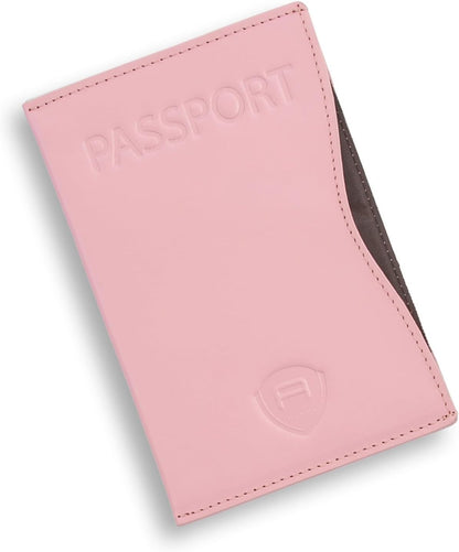 RFID Passport Holder Women Men RFID Blocking Travel Passport Wallet Case Genuine Leather Passport Cover porta pasaporte
