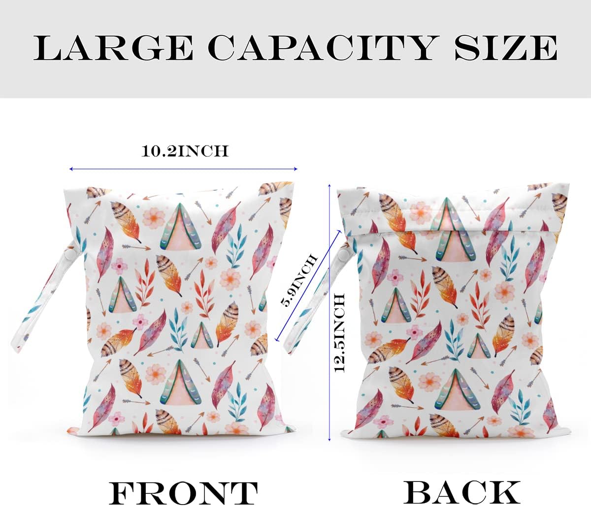 Wet Bag, Wet Dry Bag, For Swimsuit Travel Vacation Beach Pool Weekend Trip Gifts, for Women Friends Bestie Gifts