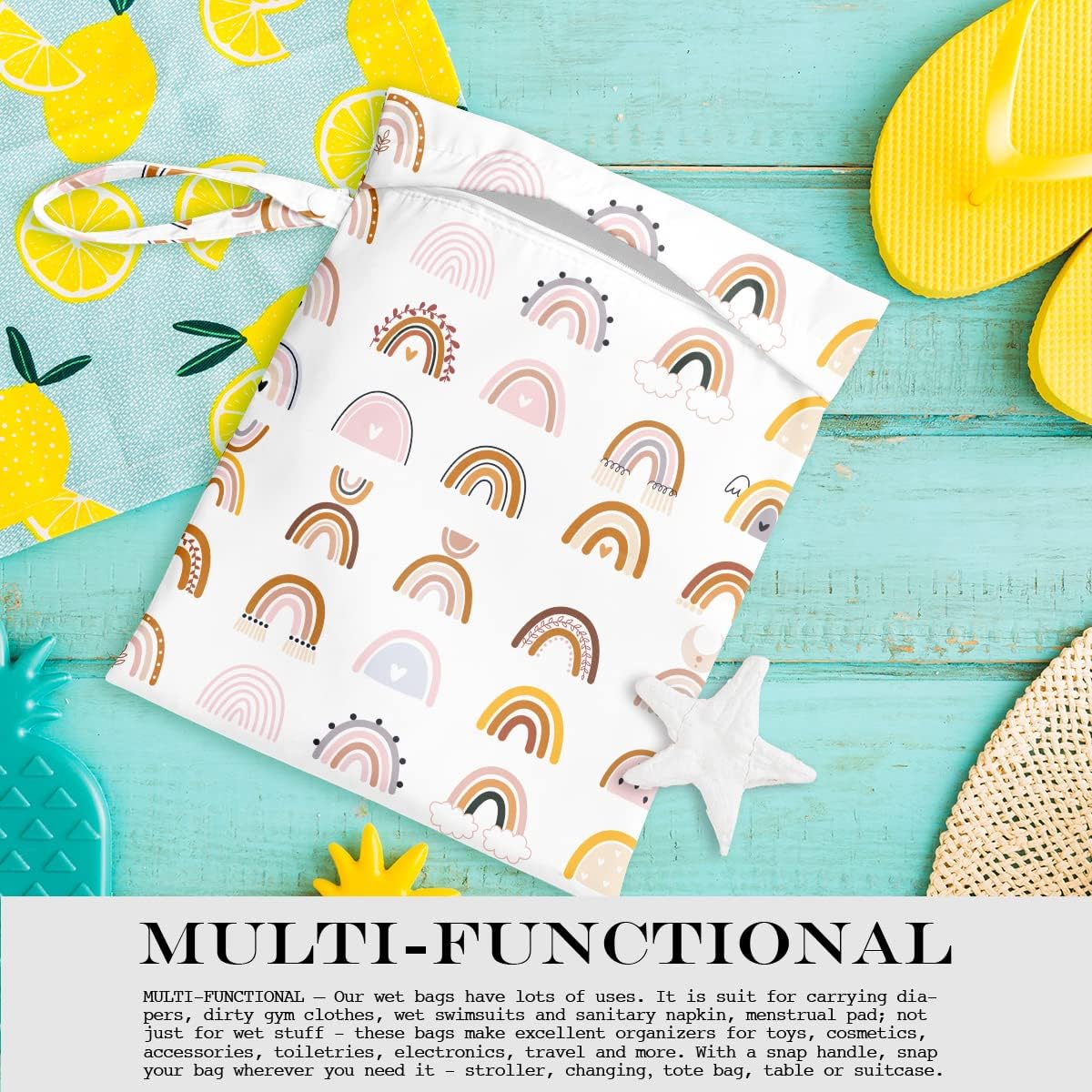 Wet Bag, Wet Dry Bag, For Swimsuit Travel Vacation Beach Pool Weekend Trip Gifts, for Women Friends Bestie Gifts