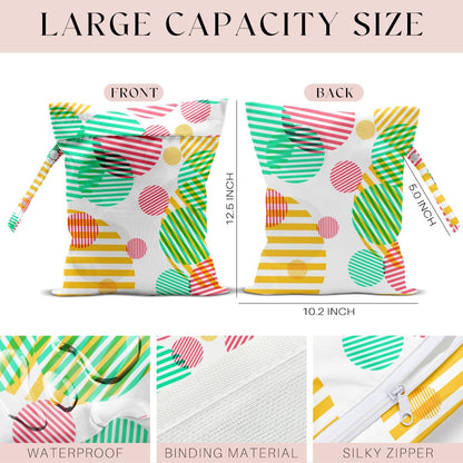 Wet Bag, Wet Dry Bag, For Swimsuit Travel Vacation Beach Pool Weekend Trip Gifts, for Women Friends Bestie Gifts