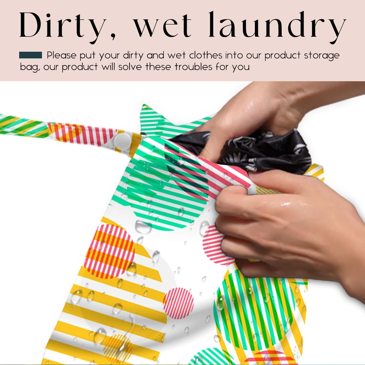 Wet Bag, Wet Dry Bag, For Swimsuit Travel Vacation Beach Pool Weekend Trip Gifts, for Women Friends Bestie Gifts