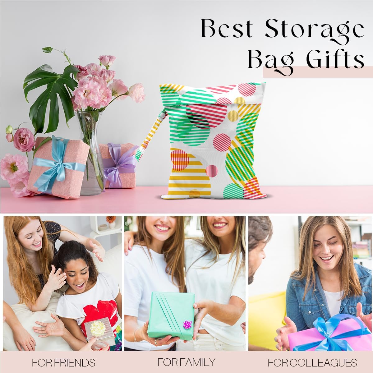 Wet Bag, Wet Dry Bag, For Swimsuit Travel Vacation Beach Pool Weekend Trip Gifts, for Women Friends Bestie Gifts