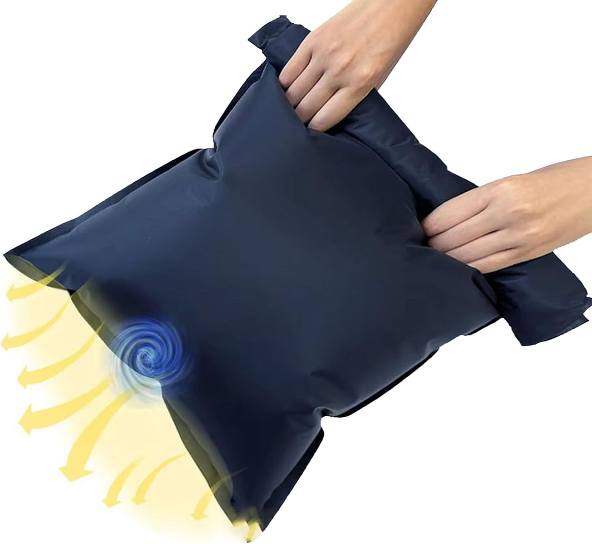 Compression Bags - Packing Cubes, 8 Piece Space Saving Pouches For Apparel, Manual Air Extraction Envelopes With Sliding Clip, Luggage Hardware, Wrap Folders For Trunk, Chest And Closet