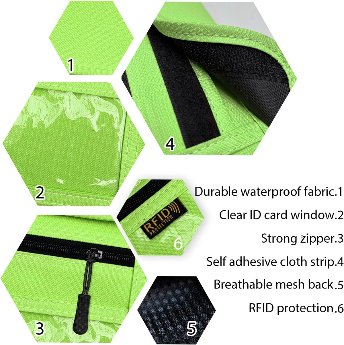 RFID Blocking Travel Neck Wallet Pouch and Passport Holder, Travel Neck Pouch Passport Holder for Women & Men - Red