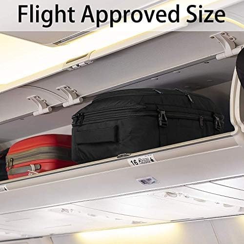 Carry On Backpack 40L Expandable Travel Backpack Luggage Suitcase | Flight Approved Extra Large Travel Bag, Business Weekender Daypack for Business Trips, College, Weekend Travel, and Daily Use